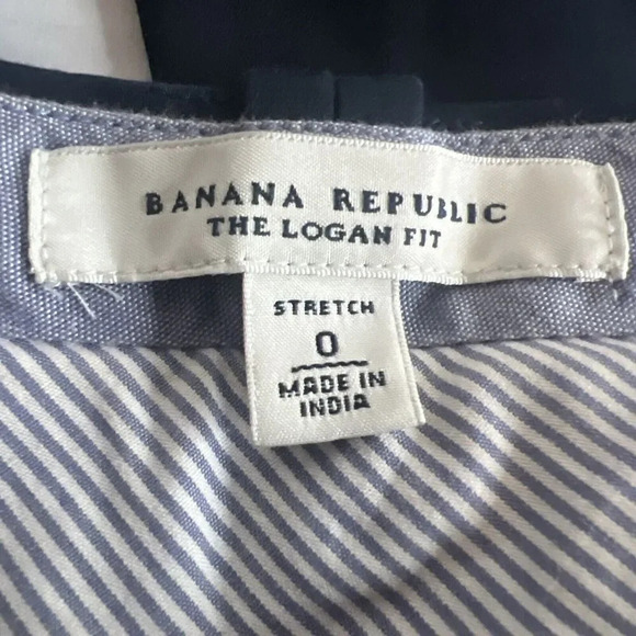 Banana Republic Logan Trouser-Fit Stretch Pant Size 0 - Picture 9 of 10